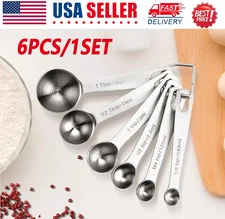 Stainless Steel Measuring Spoon Set 18/8 Cups and Quality - 01 Piece Heavy Duty