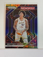 2024 Panini Prizm Monopoly WNBA Red Classic Icons #WNBA22 Brittney Griner