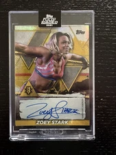 Topps 2021 WWE Zoey Stark Auto 52/99 NXT Fully Loaded