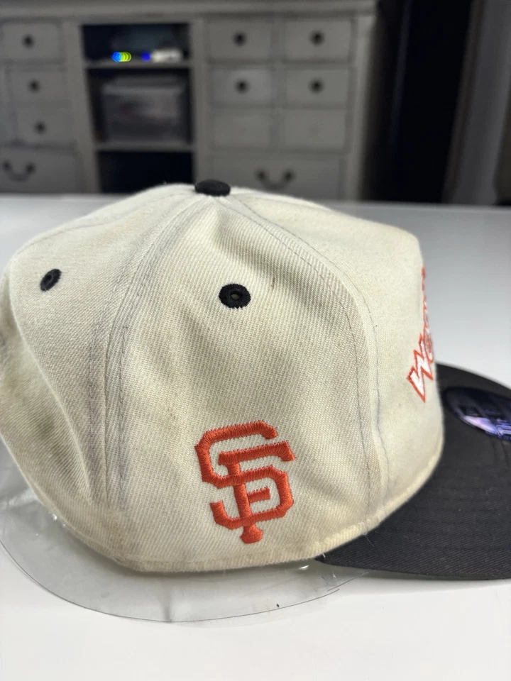 Gorra de béisbol New Era San Francisco Giants 2014 Serie Mundial Off White Golfista Foto 4 de 4
