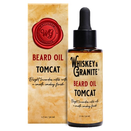 Beard Oil Made In USA - 100 Natural Beard Conditioner 1.7 Oz Tomcat
