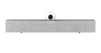 AMX Acendo Vibe ACV-5100GR Bluetooth Sound Bar Speaker w/ Camera Gray