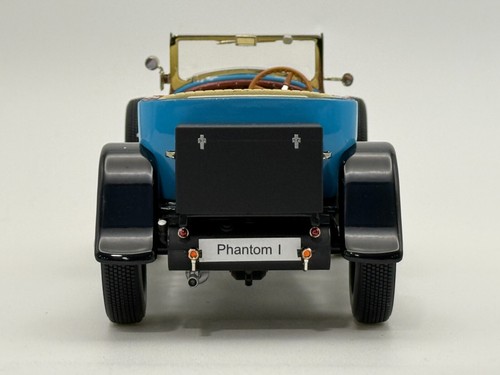 KYOSHO 1:18 Rolls-Royce Phantom I Blue 1927 08931LB Diecast Metal Model Car - Picture 6 of 11