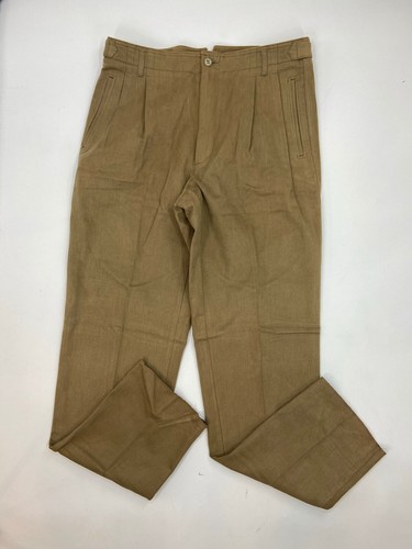 Neuf avec étiquettes pantalon de pêche à la mouche Henry Cotton's Neiman Marcus homme - taille 38 États-Unis/54 UE - Photo 1/11