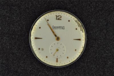 VINTAGE EBERHARD WRISTWATCH MOVEMENT CAL.1138 - RUNNING