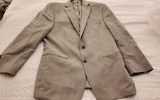 GRAY CALVIN KLEIN 100 WOOL SLIM FIT SPORT COAT sz 42R blazer suit jacket