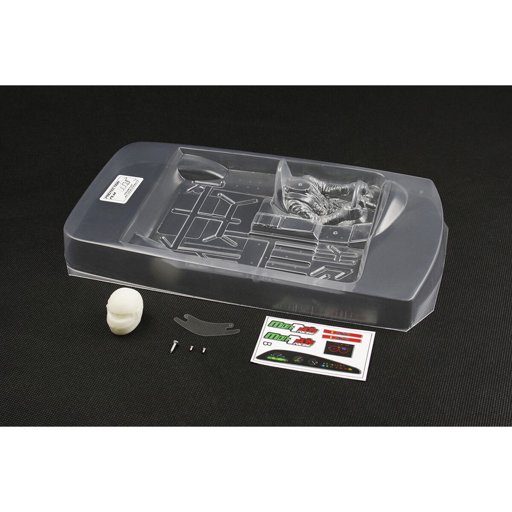 Mon-Tech Racing Clear Large Cockpit B Set For Rally Touring Car GT # MB-020-011