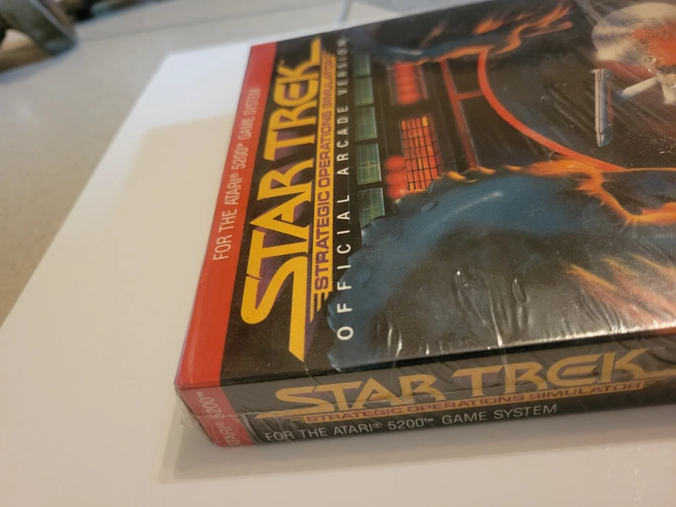 Star Trek Strategic Operations Simulator New Atari 5200 Sealed  - Image 3 of 4