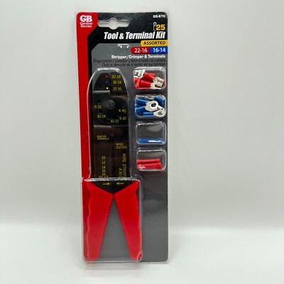 Gardner Bender GS-67K Terminal Crimping and Electrical Stripping Tool Kit