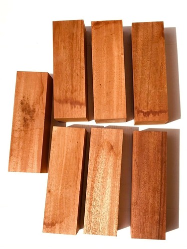 Mahagoni Massivholz Rohling, 3-1/8"" x 3-5/8"" x 11-1/2"" Länge, einfach selbst machen - Bild 3 von 6