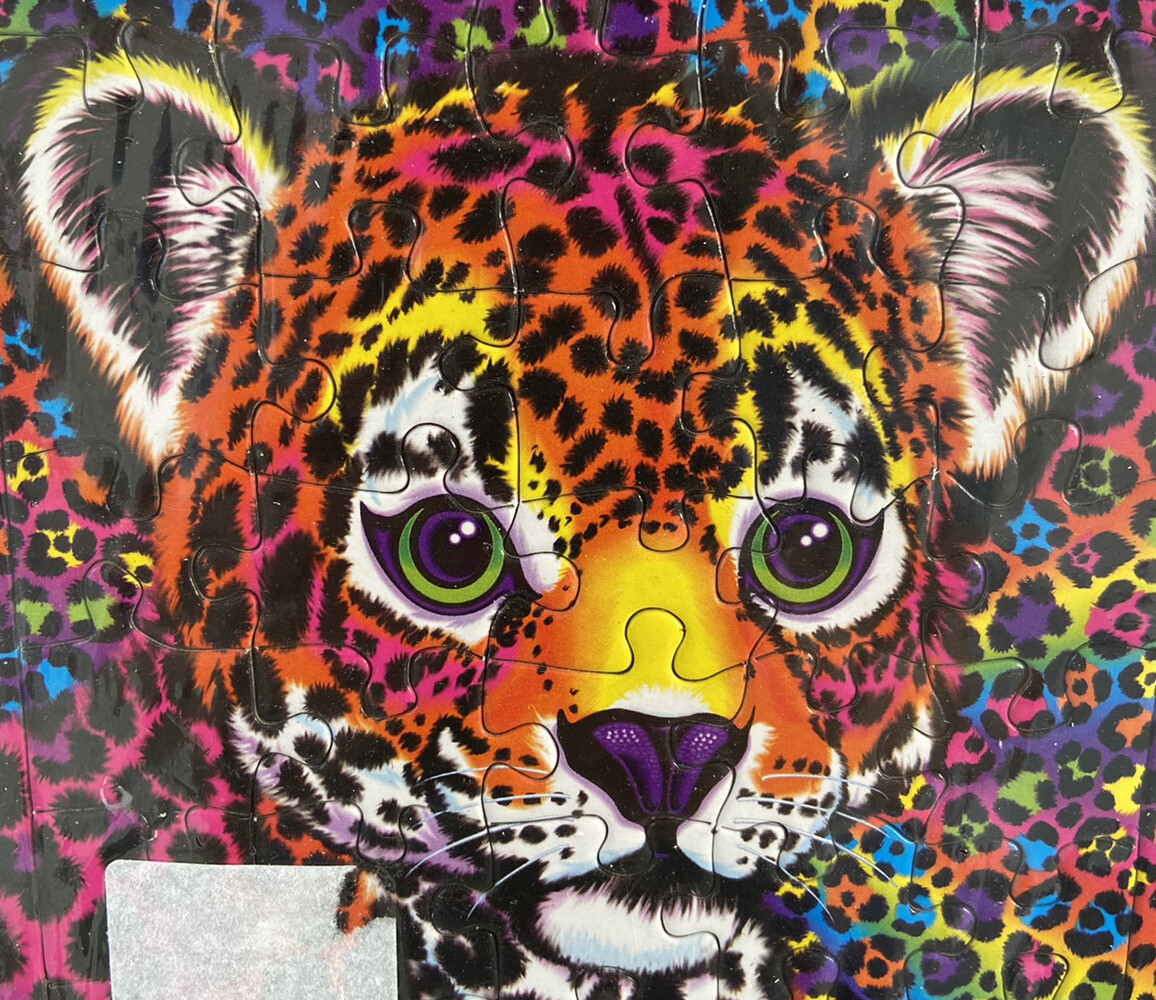 BONHEUR Papier　0329 Lot of 3 jigsaw puzzles LISA FRANK Junk Food Hunter Kitten Puppy