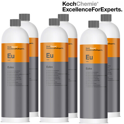 6x Koch Chemie Eulex Klebstoff- und Fleckenentferner 1L
