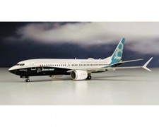Inflight KJ-B73M-095 Boeing 737-Max 8 House Color N8701Q Diecast 1/200 Jet Model