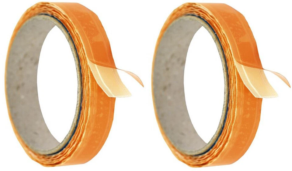DOS NUEVAS TUFO Cinta adhesiva tubular para neumáticos de carretera 700c 22 mm aptos para llantas de 22-26 mm Foto 2 de 3
