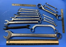 PROTO WRENCH COLLECTION QTY 15 MADE IN USA USED  GOVERNMENT SURPLUS