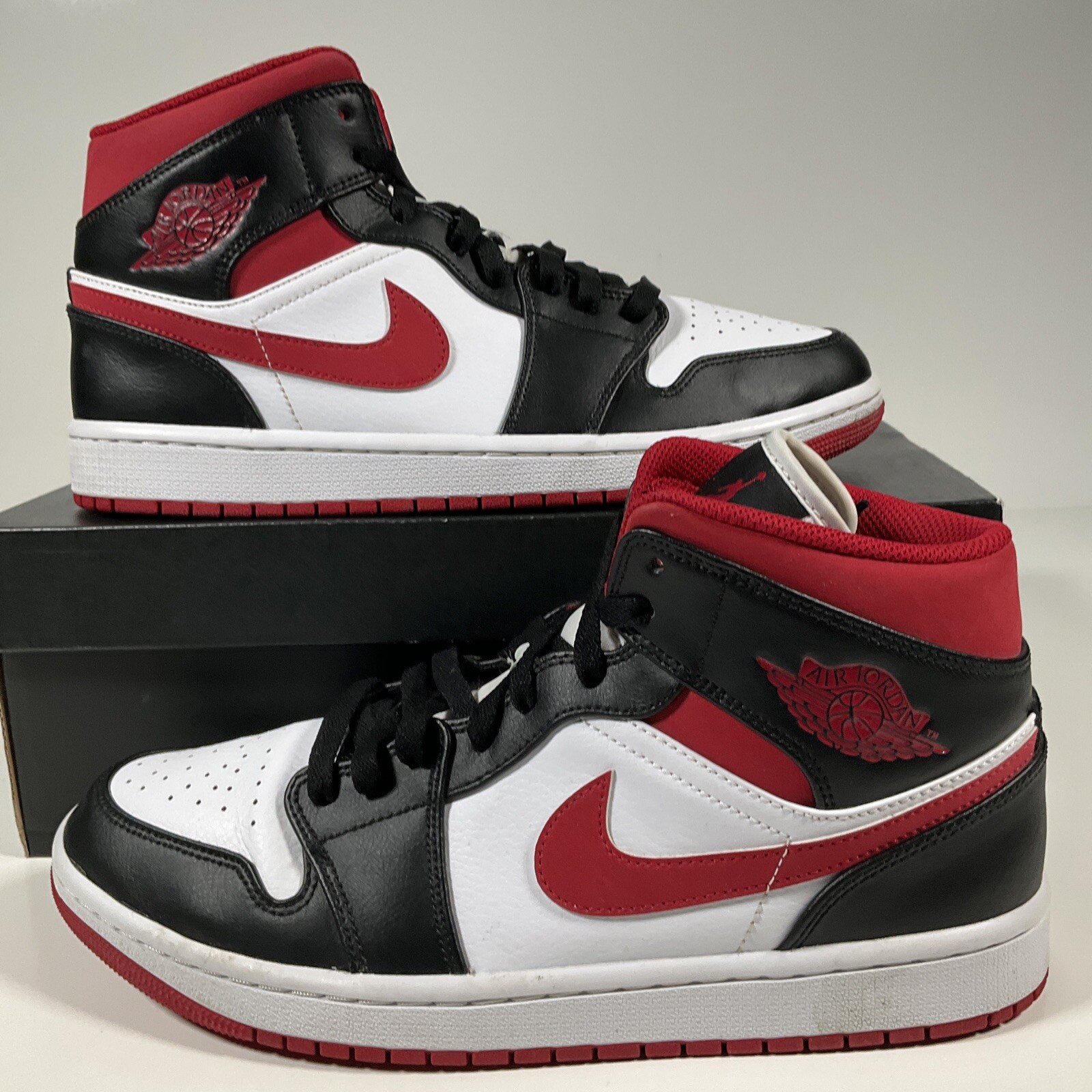 Size 10 - Jordan 1 Mid Metallic Red for 