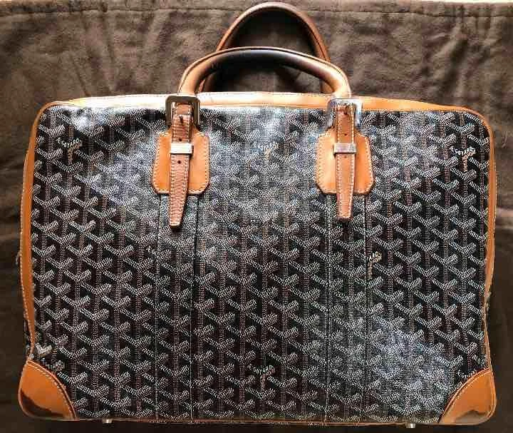 Goyard Goyard Ambassade Mm Business Bag Color Black/Brown Men'