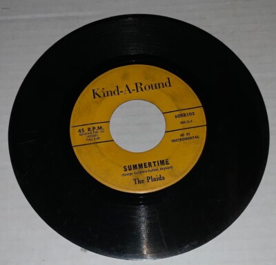 The Plaids Summertime / Flamingo Kind-a-Round Exotica Surf Garage Rock Utica NY 