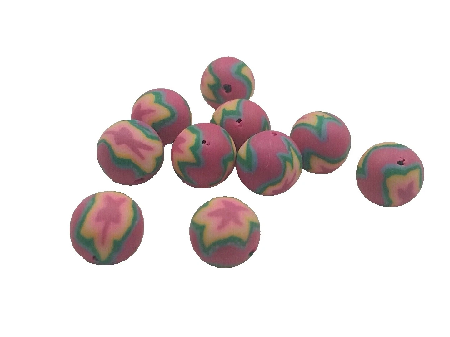 Arcilla polimérica 8-Tamaño de 8.9 mm cuentas para hacer joyas