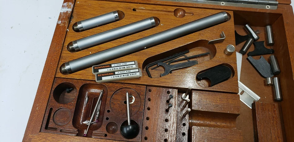 Juego de sondas extendidas Renishaw Mitutoyo CMM, kit incompleto mira fotos.   estante t3 Foto 2 de 4