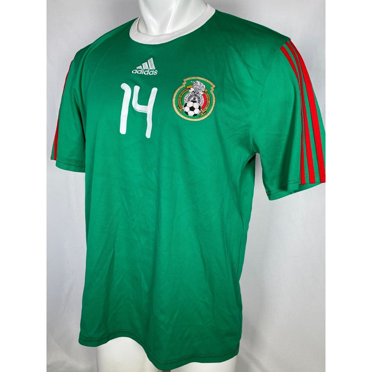 Javier Chicharito Hernandez #14 Mexico adidas Green Soccer