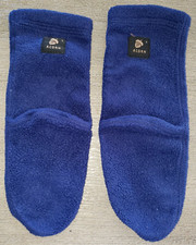 ACORNS brand dark blue BOYS GIRLS BOOT LINERS size small 5.5 inch long bottoms