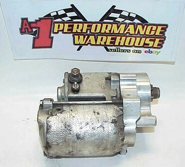 PowerMaster Block Mount High Performance Mini Starter for 153 Tooth Flywheel Foto 2 de 4