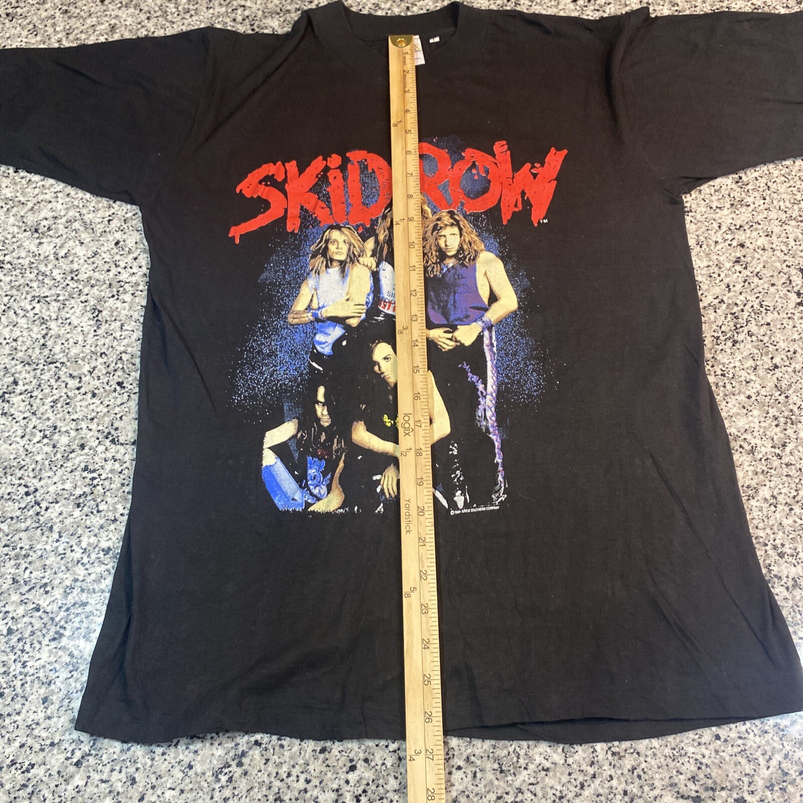 VINTAGE Skid Row Piece of Me Concert T-Shirt - 1989 A… - Gem