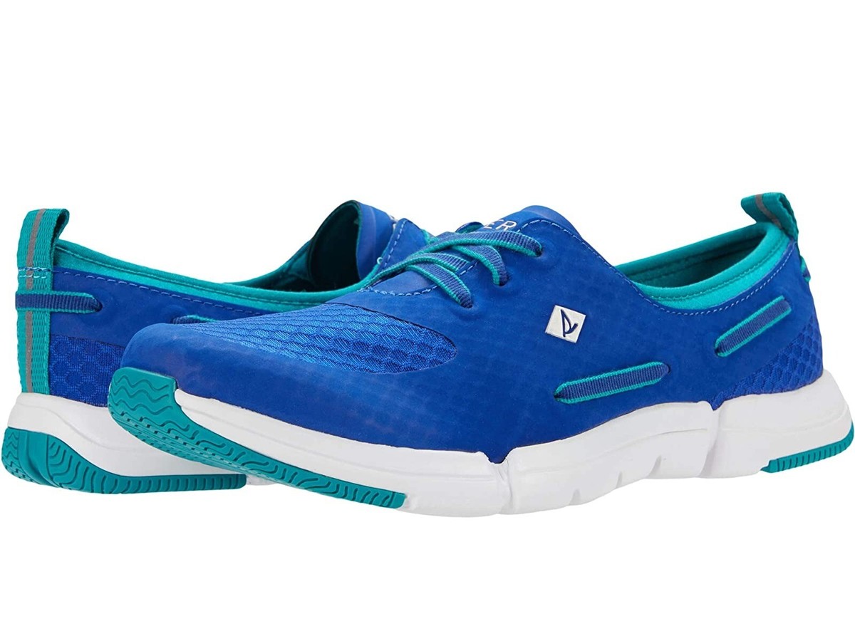 Sperry Ripple Rush Women's Mesh Sneaker Blue Green STS95481 Size