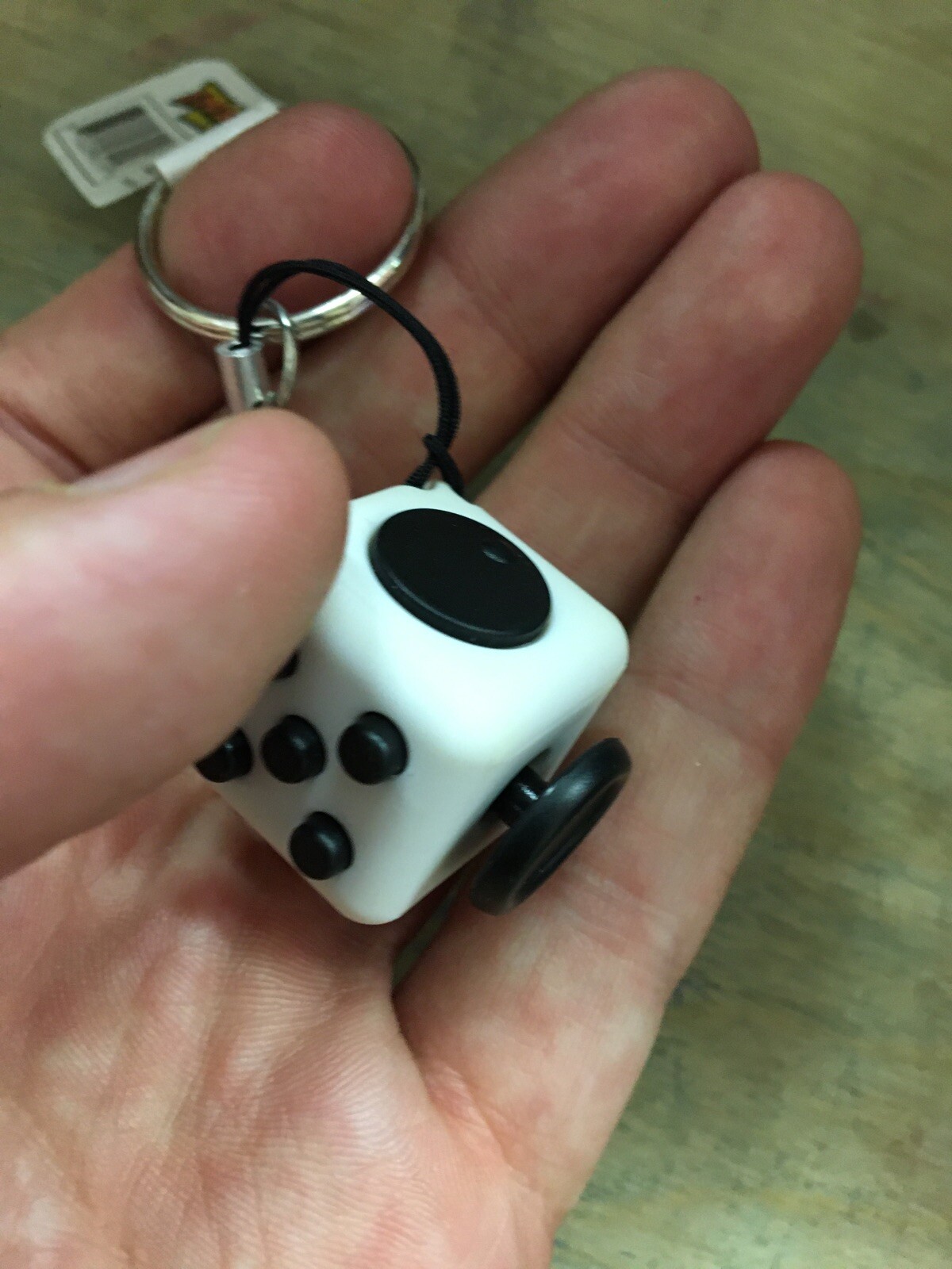 Lot Of 4 Mini Fidget EDC Cube Stress Anxiety Relief Desk Toys - See Desc.