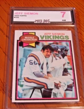 JEFF SIEMON***1979 TOPPS #378***Set BREAK***Mint 7***VIKINGS***Mad DOG