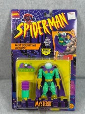 Spider-Man Animated Series Mysterio Mist Squirting Figure Toy Biz 1995 NIB