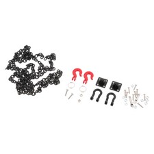 RC Crawler 1/10 Abschlepphaken Anhänger Kettenschäkel Halterung für Axial SCX10  