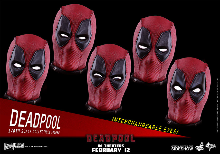 ジャンク品 hottoys デッドプール MMS 347 Hot Toys DeadPool Movie