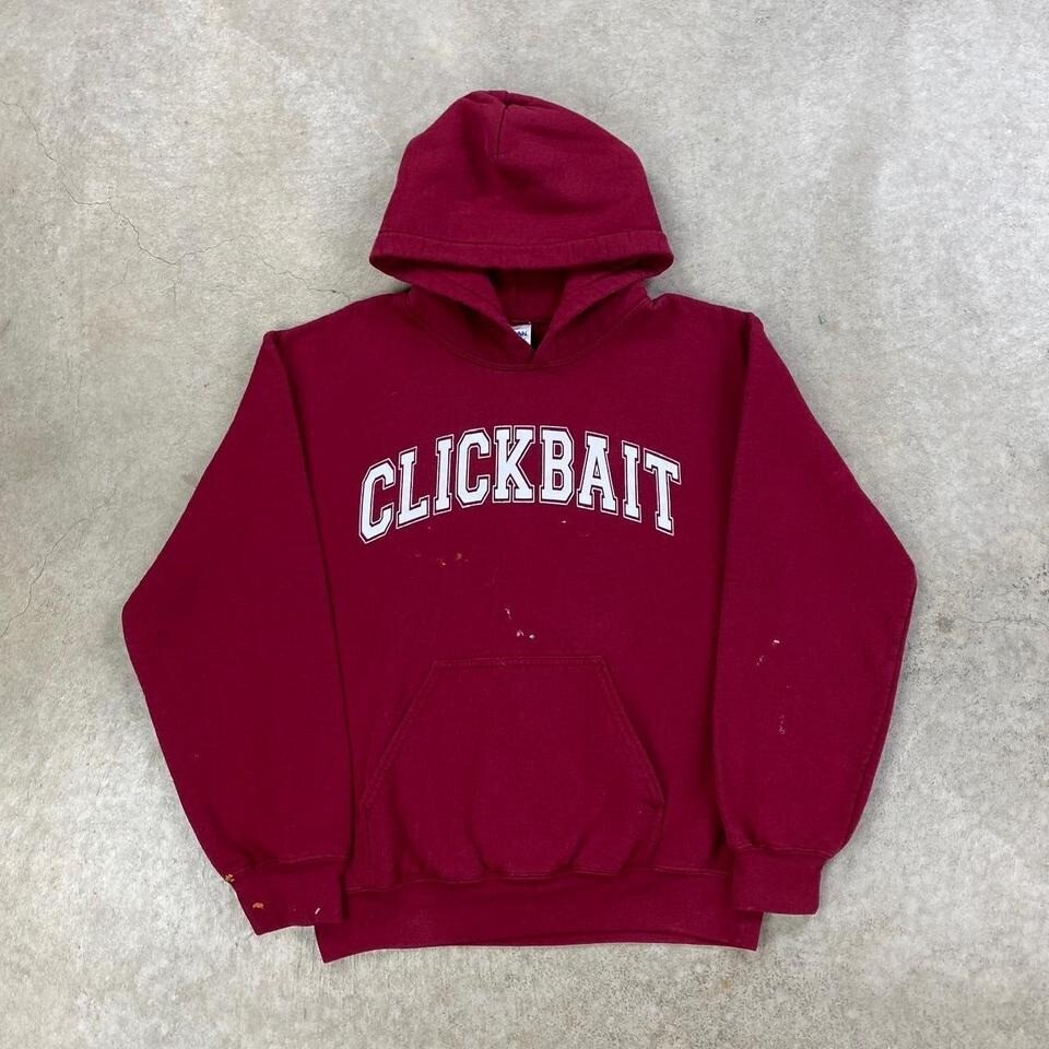 Sweater David Dobrik Red Clickbait Merch Red Clickbait David