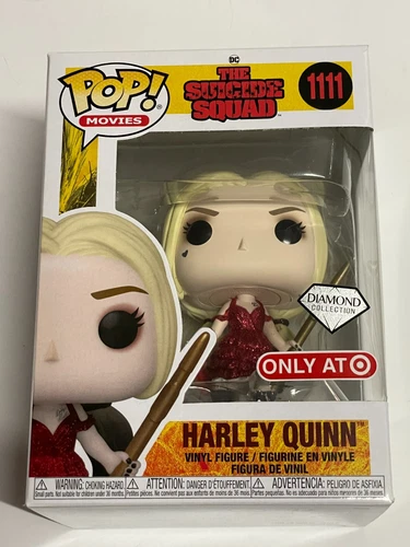 Funko Pop: The Suicide Squad Harley Quinn 1111 Diamond Target Exclusive