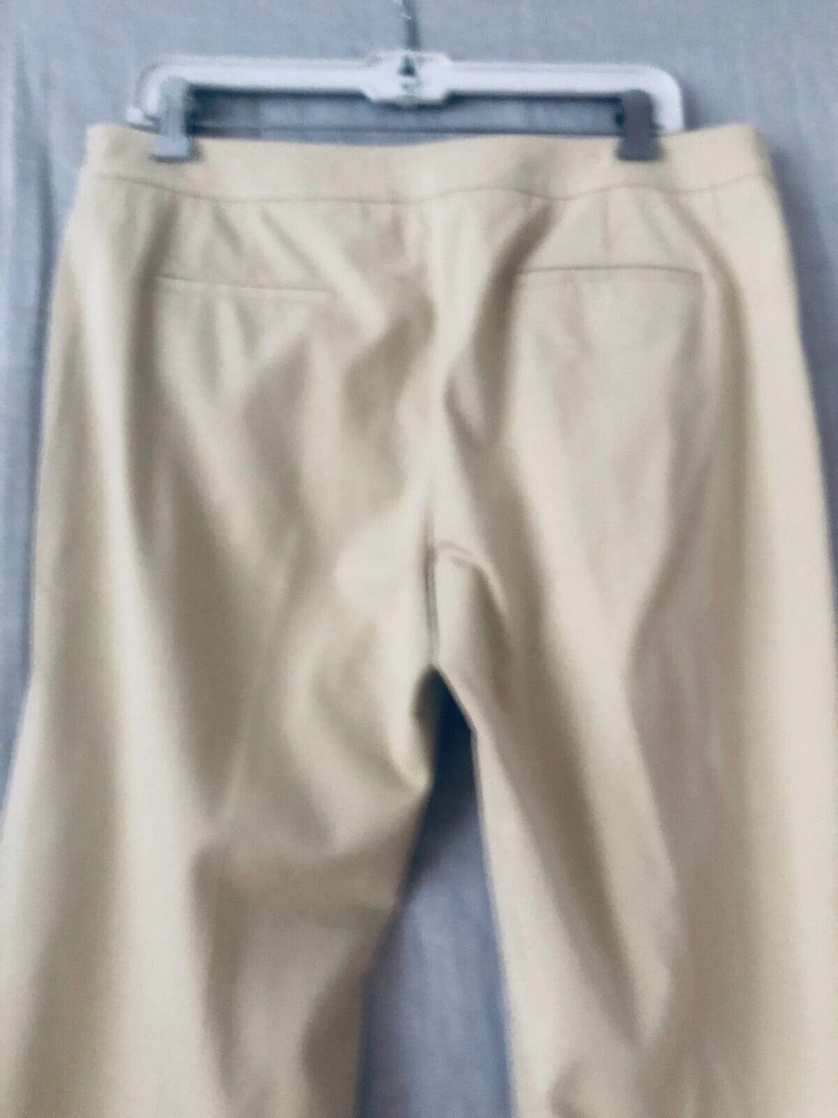 Pantaloni eleganti rossi Valentino Spa donna beige kaki taglia 48 US 12 14 lunghi dritti