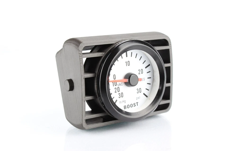 Ventilación de aire lateral WRX STI para Subaru Impreza 2007-2014 52 mm calibre parrilla Pod Boost Foto 4 de 4