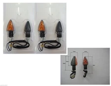 FCC - CARBON ARROWS SHORT LAMP 62x31 mm APPROVED for Honda CR 250 R Motard