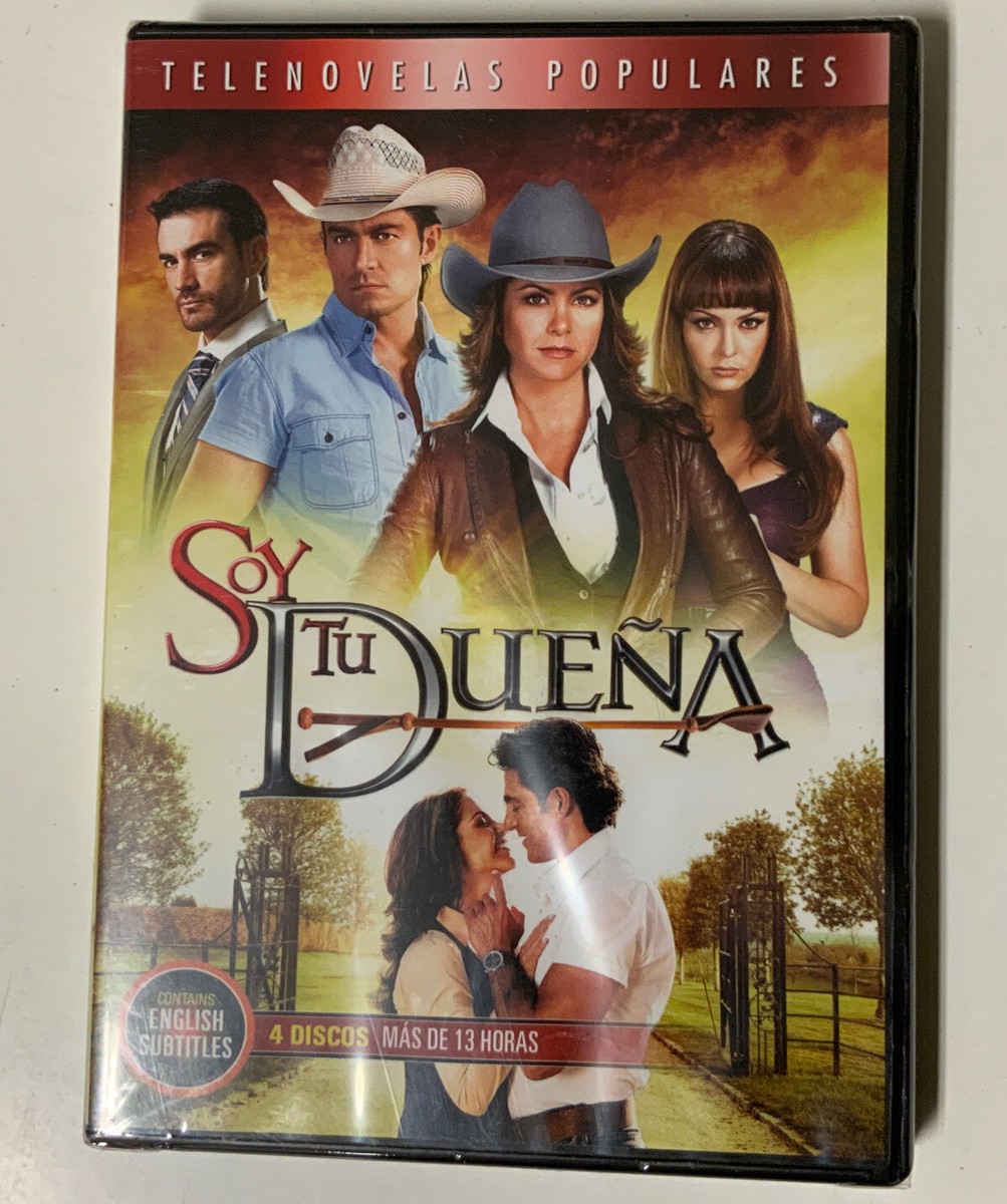 🔰 Soy Tu Dueña (DVD, 2011, 4-Disc Set, Telenovelas Populares