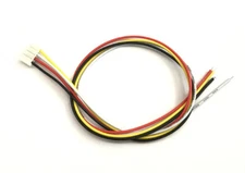 4-pin JST-EH 2.5mm female housing connector socket PCB 30cm 26AWG wire 50pcs 