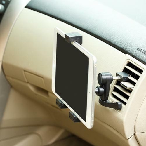 CAR MOUNT AIR VENT TABLET HOLDER SWIVEL CRADLE STRONG GRIP AC LOUVER for TABLETS - 第 4/6 張圖片