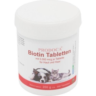 BIOTIN FORTE 5 mg D Tabletten vet. 200 ST