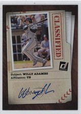 2020 Panini Donruss Classified Signatures Willy Adames #CLS-WA Auto 0l44