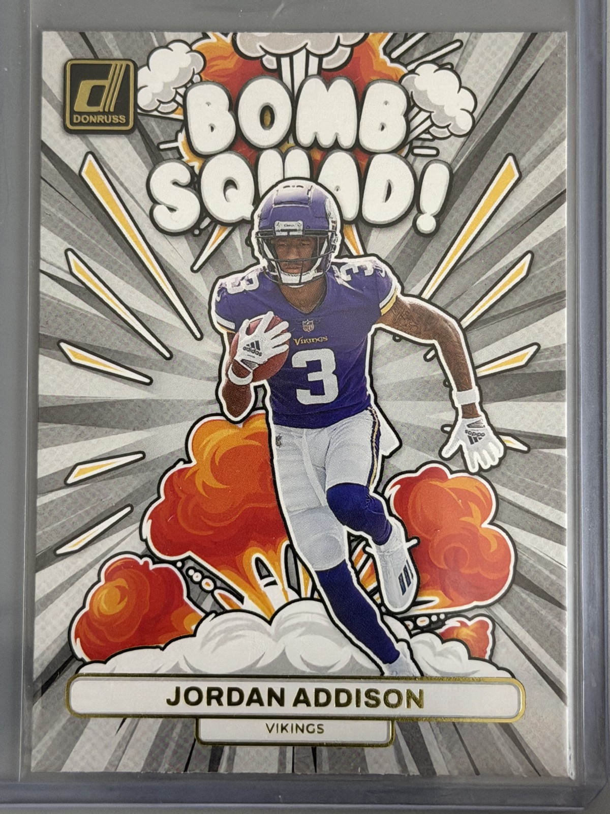 2023 Panini Donruss - Bomb Squad Jordan Addison #BS-13 (RC)