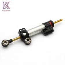 Motorbike Adjustable Steering Damper Linear Stabilizer Reversed Safety Control
