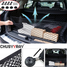 Car Rear Cargo Organizer Storage Elastic String Net Mesh Bag Pocket Accesories