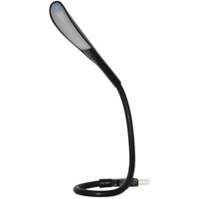 USB Reading Lamp with 14 LEDs Dimmable Touch Switch and Flexible Gooseneck fo...