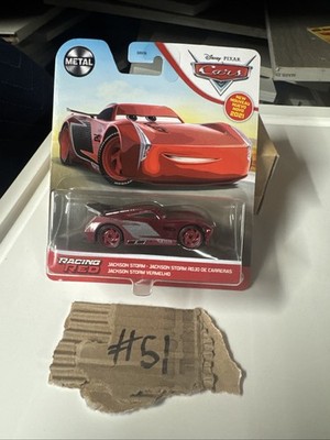 Disney Pixar Cars--Racing Red Jackson Storm--Metal