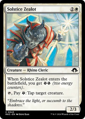 Solstice Zealot [Modern Horizons 3] Foil Near Mint
